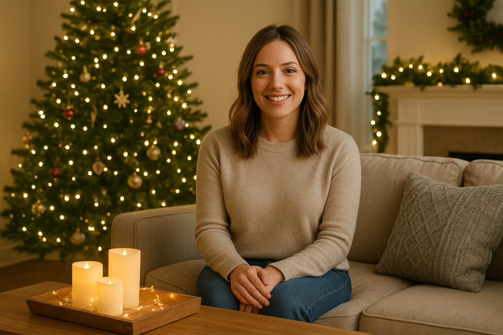 How I Created the Perfect Family Room Glow This Holiday Season